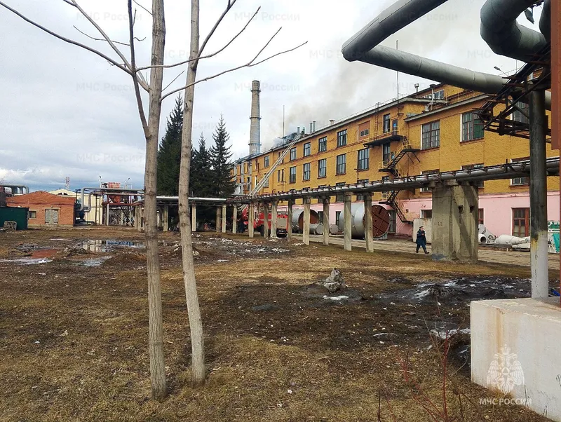 Пожар на Иркутском масложиркомбинате тушили 50 человек