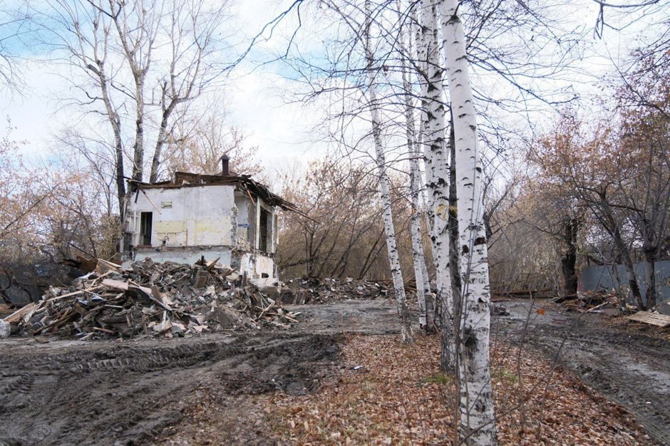 На месте полуразрушенного здания в Иркутске появится новый сквер
