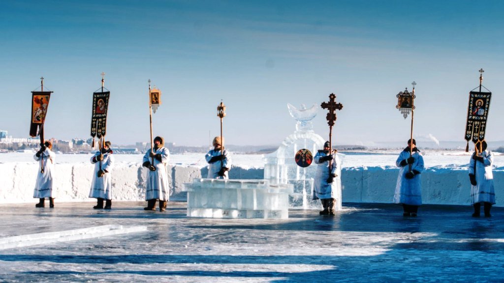 В Иркутске готовят иордань к Крещению