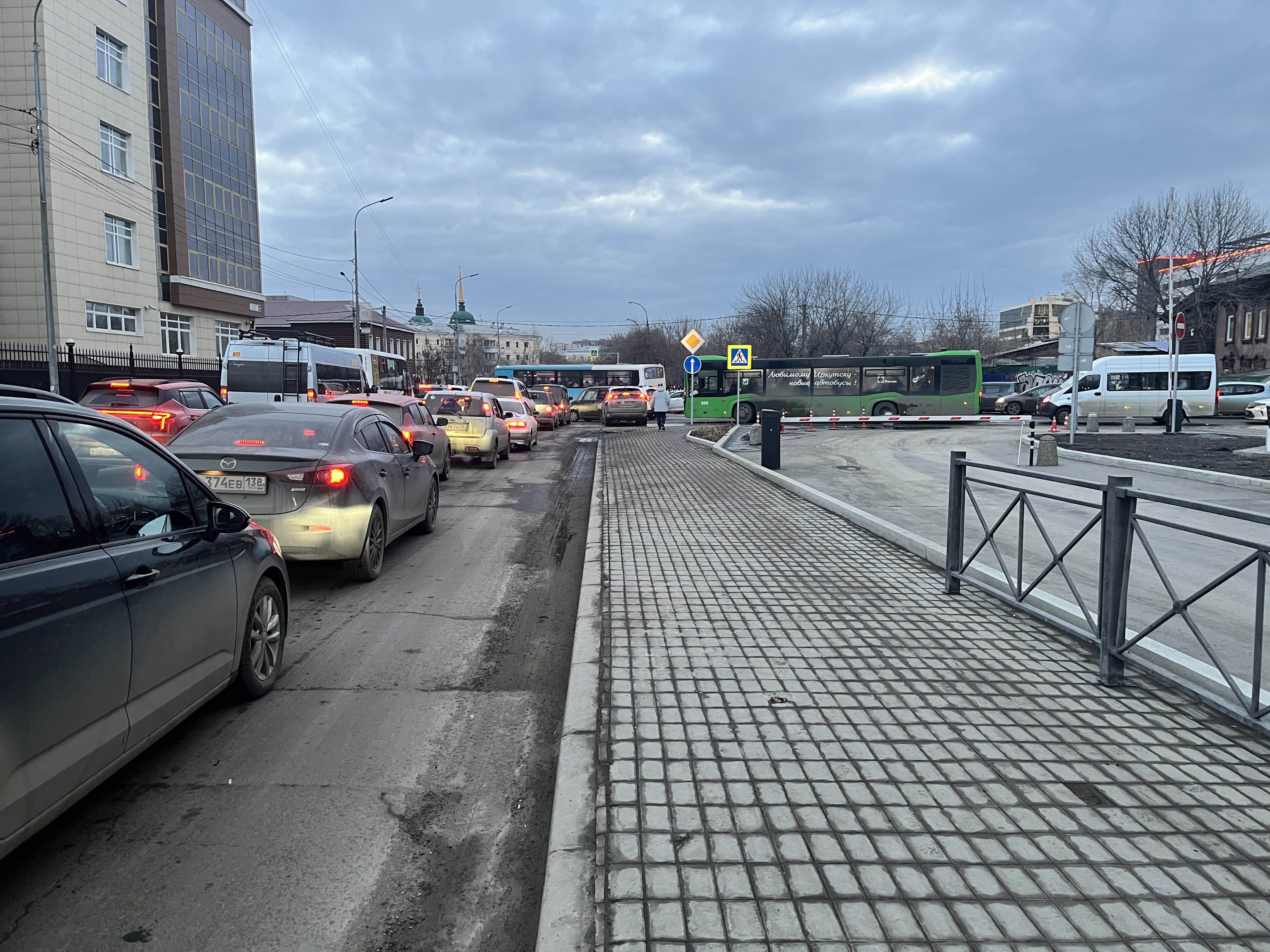 Автобусы нарушают маршрут, чтобы сократить время в пути