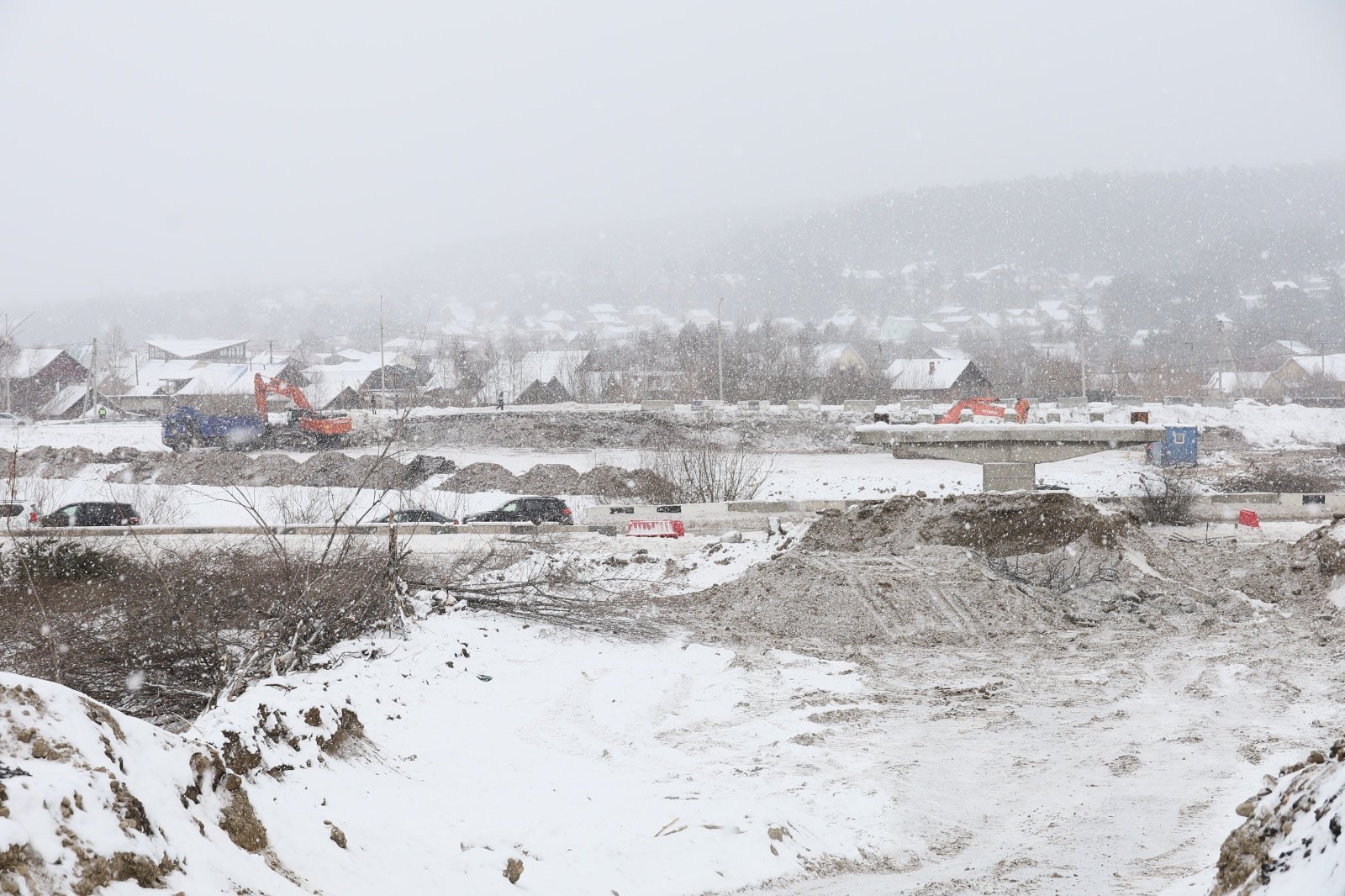 В Иркутске начали реконструкцию качугской развязки