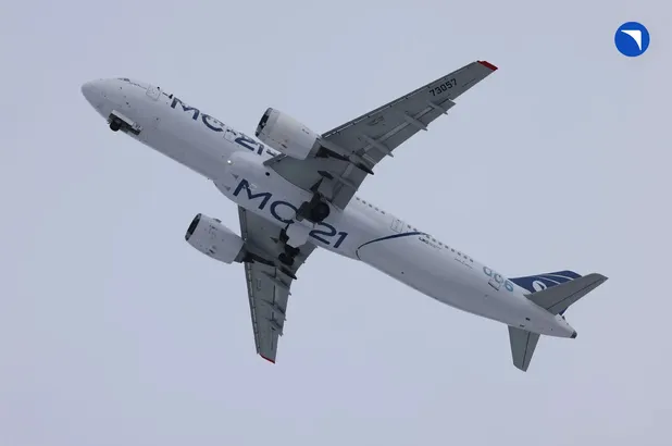 МС-21 прошел испытания в условиях обледенения в Архангельской области