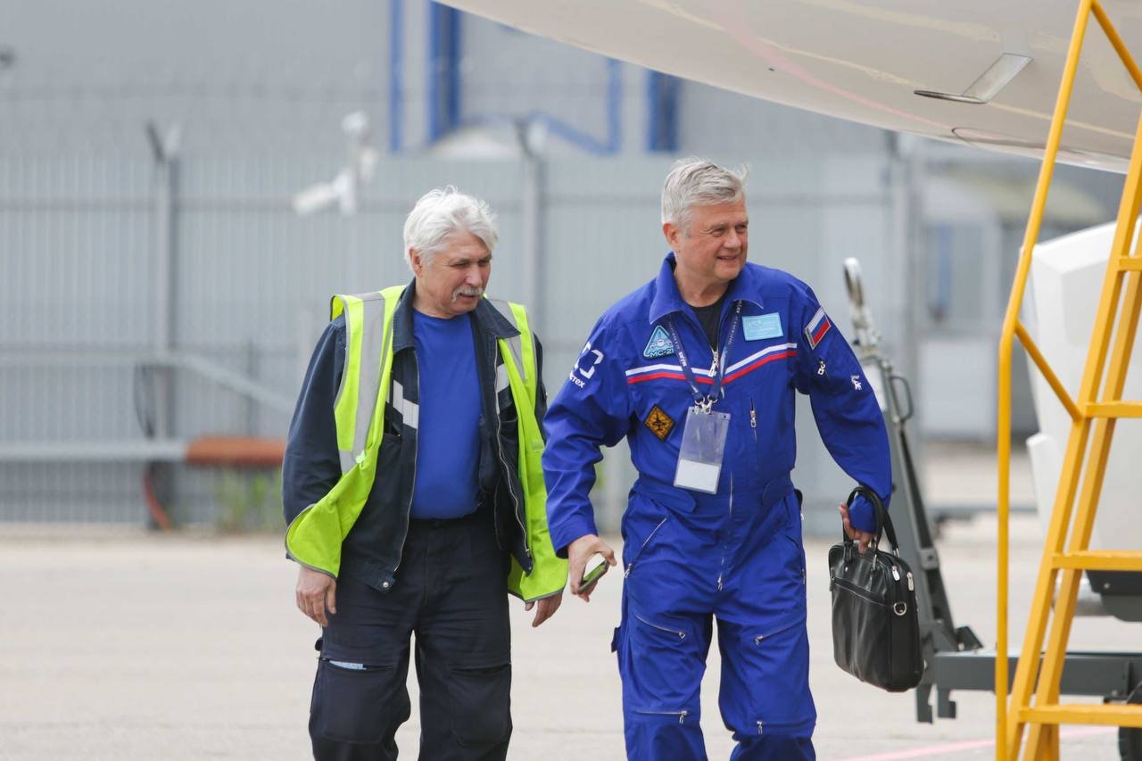 первый полет