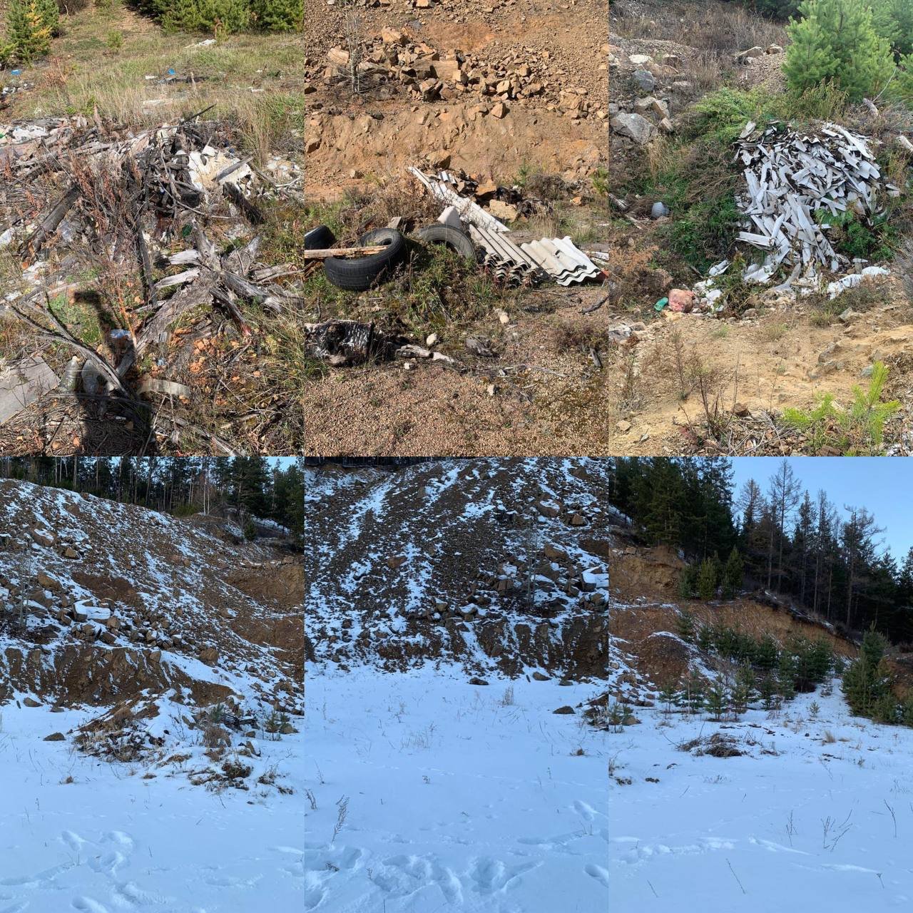 Свалку строительных отходов ликвидировали в Ольхонском районе