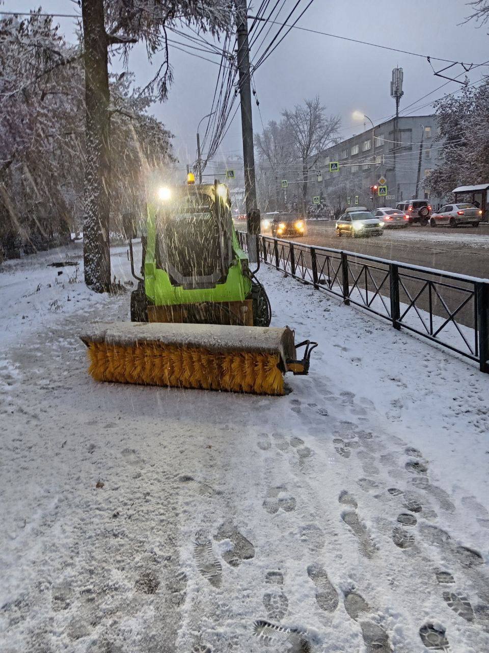 Четверть месячной нормы осадков обрушилась на Иркутск 7 ноября