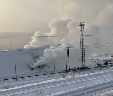 10 дней будут тушить пожар вблизи Усть-Кута