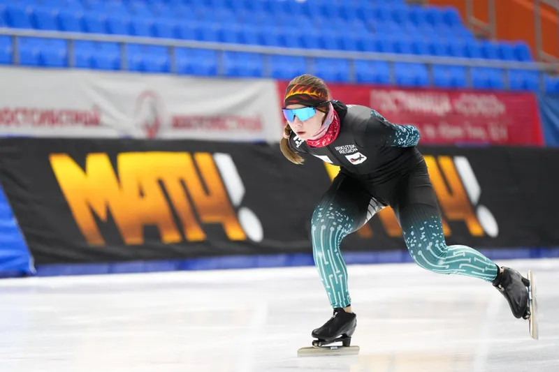 Чемпионат России по конькобежному спорту проходит в Иркутске