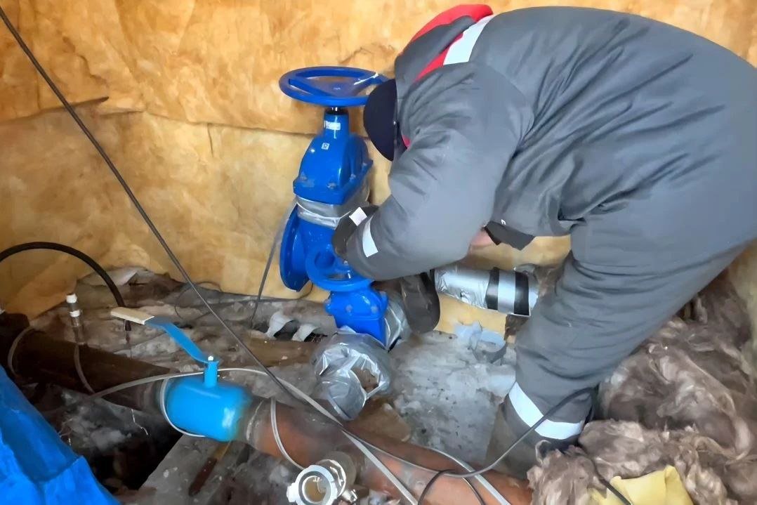 Больше месяца идет восстановление коммунальной инфраструктуры в Бодайбо