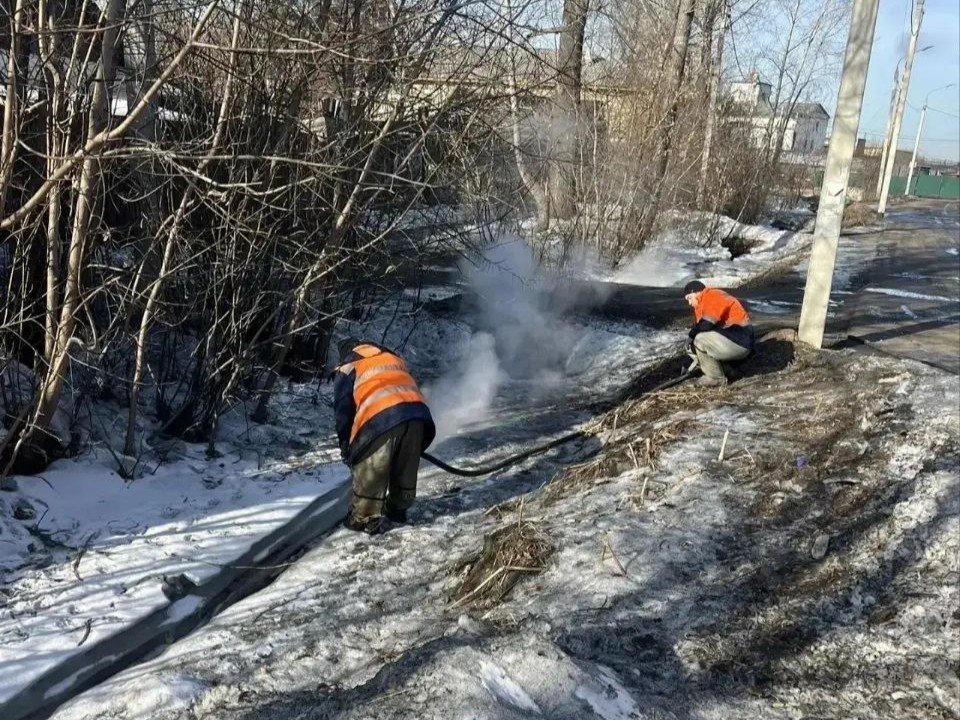 Иркутск стало подтапливать талыми водами