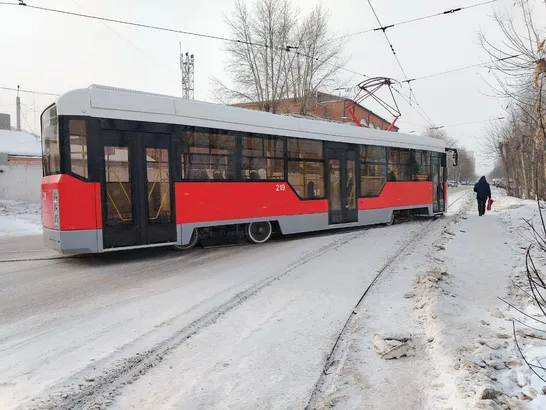 Два новых трамвая вышли на линии в Иркутске вслед за «Адмиралом»