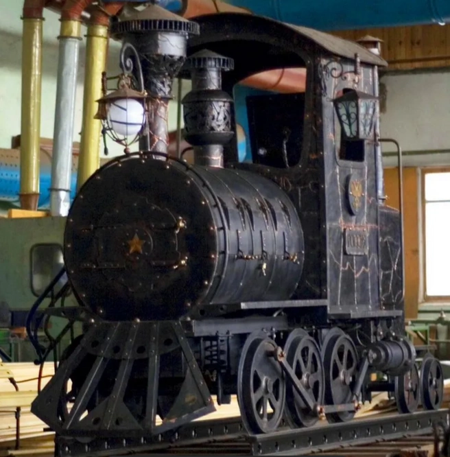 Мангал-паровоз продают в Иркутске