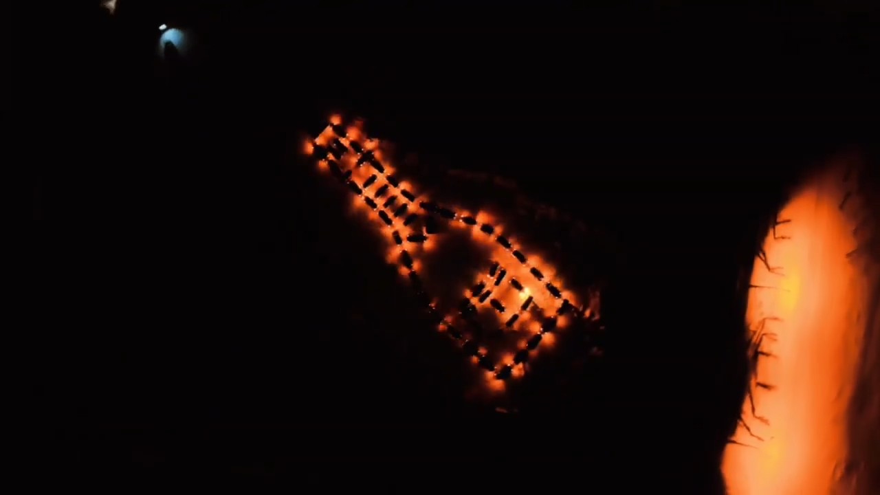 Автомобилисты Братска выстроились в бутылку шампанского