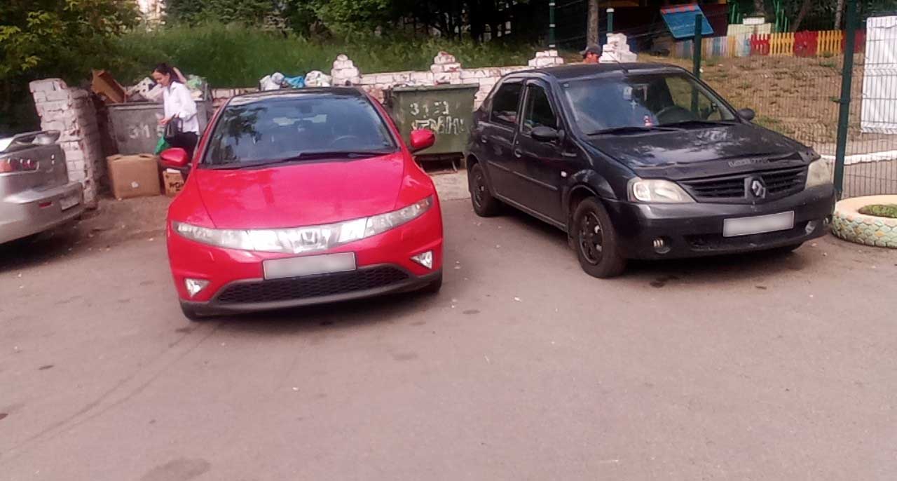 Система штрафов за припаркованные у контейнерных площадок авто начала действовать в Приангарье